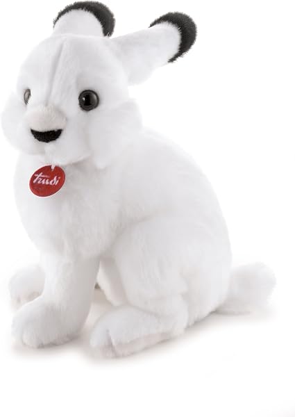 Trudi Leprotto Lino Coniglio leprotto peluche Park Collection. Peluche Regalo di Natale. Animali del bosco | 12x19x15cm taglia S | Collezione Parco dello Stelvio | modello 24013 - 5
