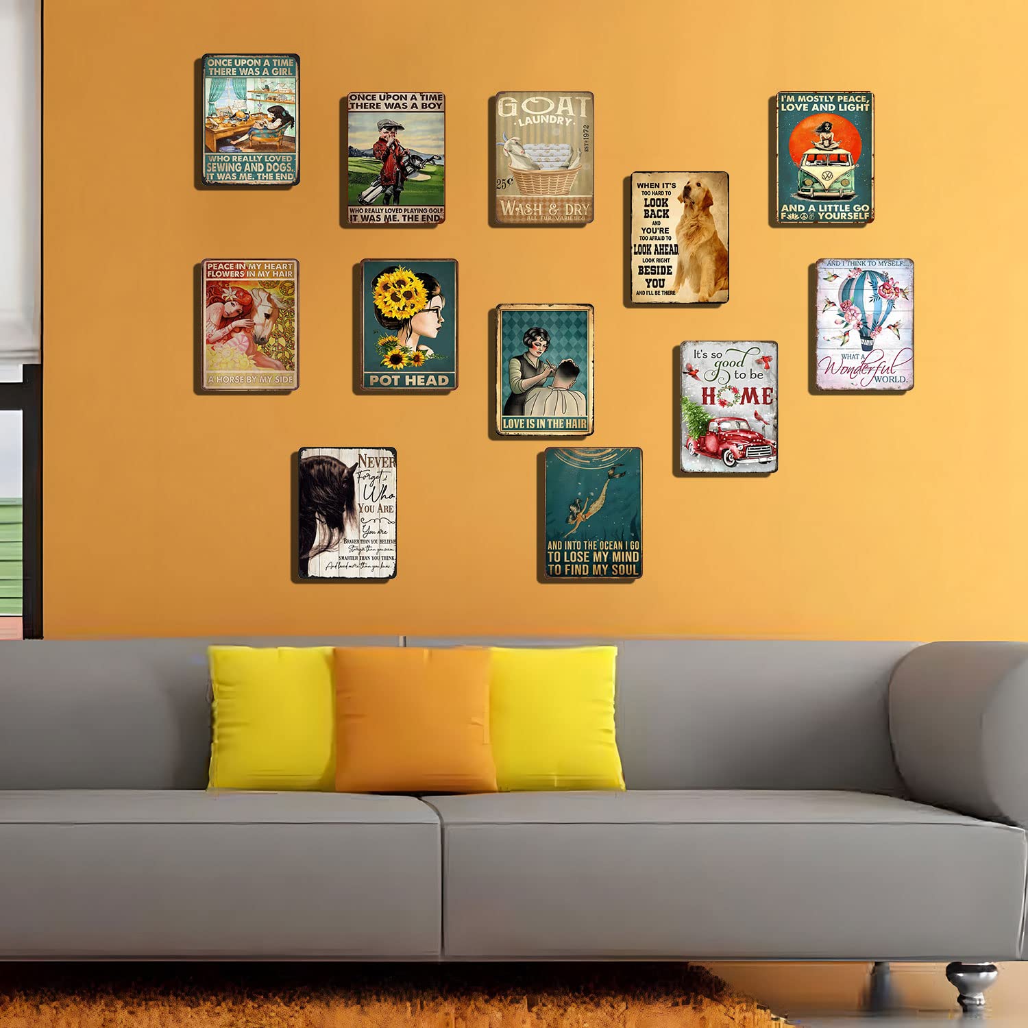 Blechschild New Mexico Vintage-Reiseposter – 30x40 Cm, Aluminium, Personalisierbare Wanddekoration Für Innen & Außen
