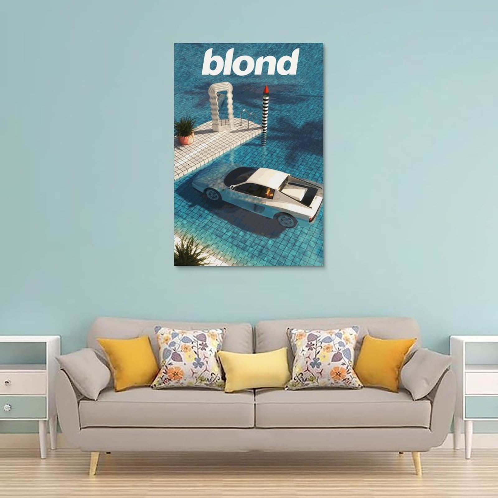 Amazon.co.jp: UTOYA Frank Ocean Blond Poater ポスター 装飾絵画  