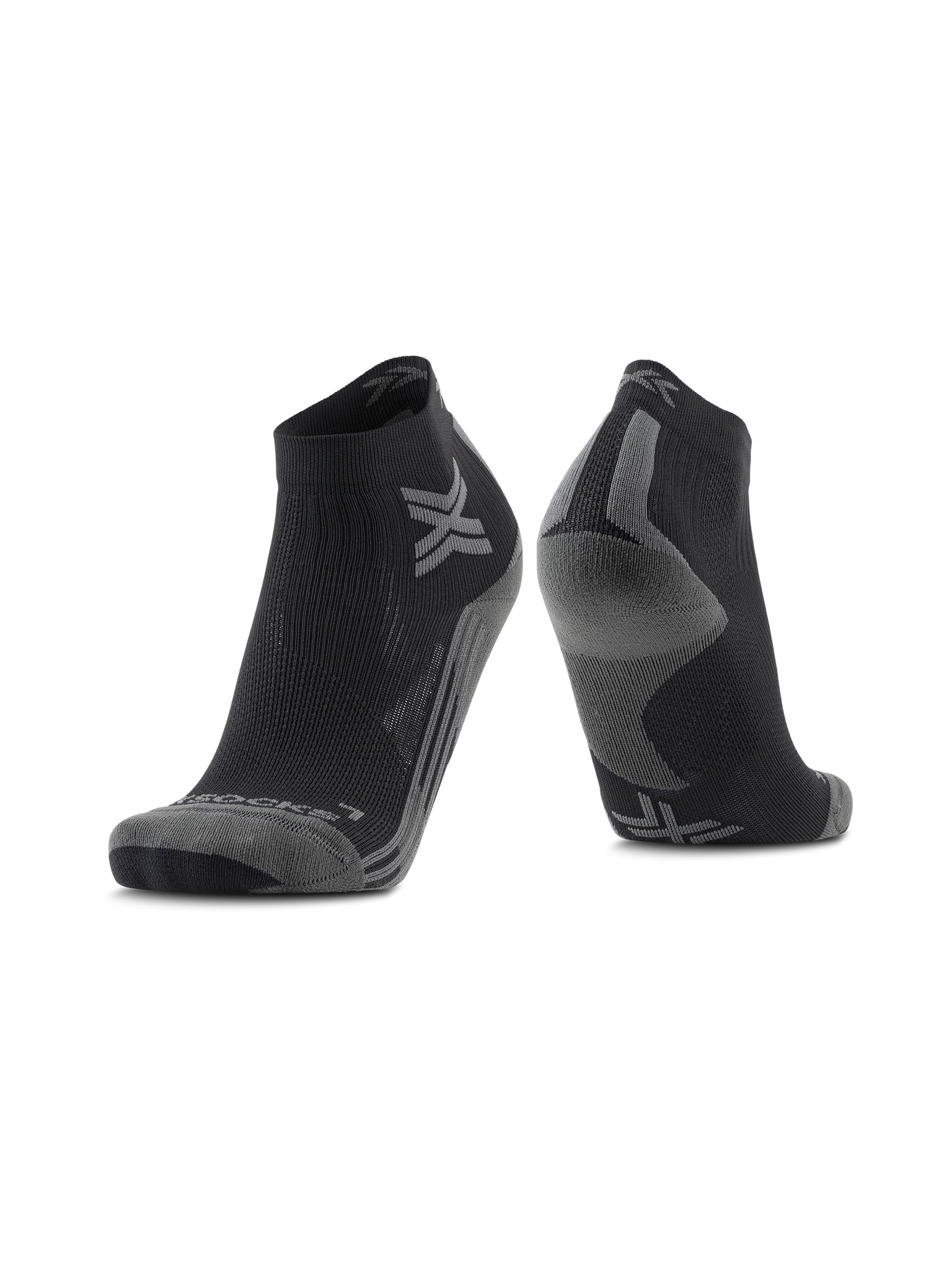 Skarpety za kostkę X-SOCKS Run Discover dla kobiet - najwyższy komfort dzięki zaawansowanym technologiom, optymalny przepływ powietrza i zwiększona ochrona - Arctic White/Pearl Grey, 37-38
