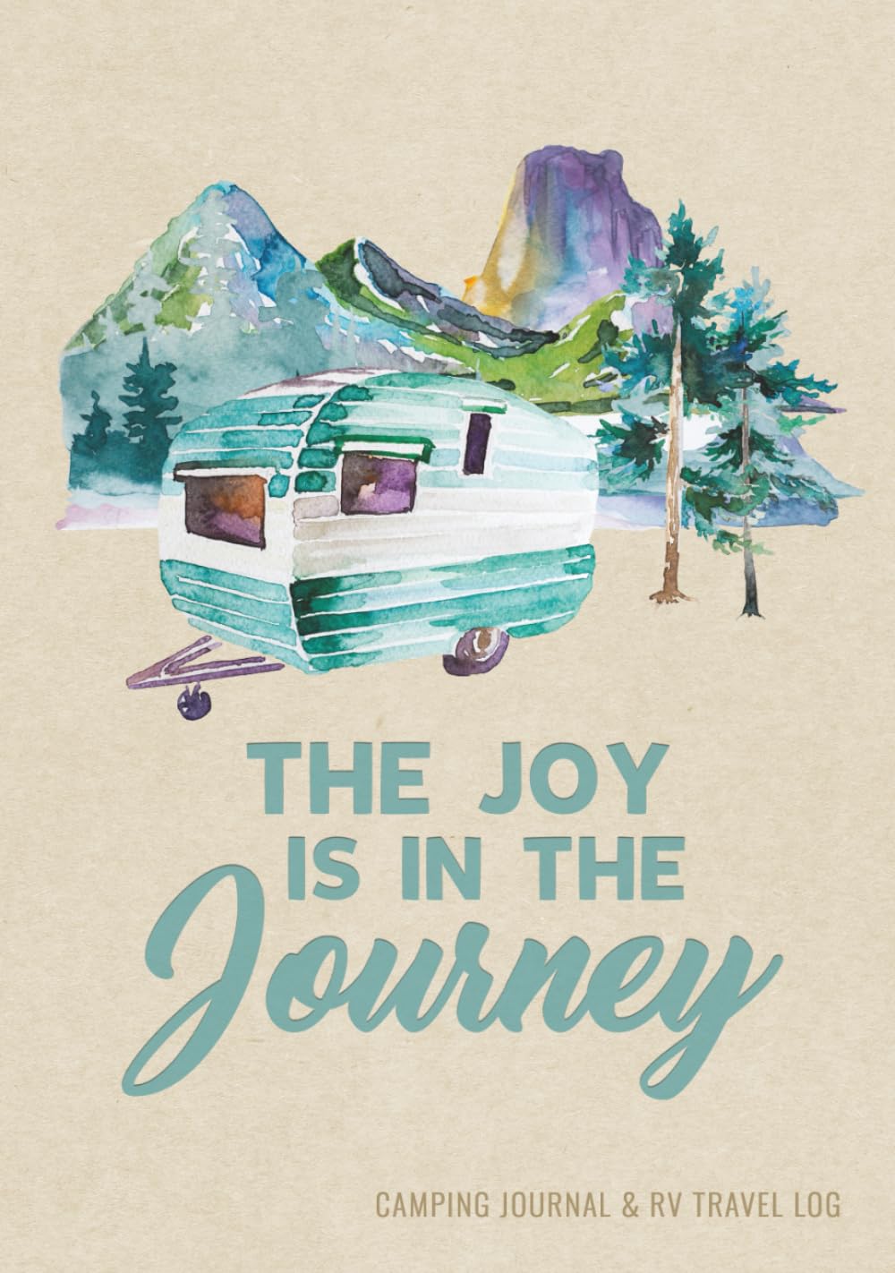 Camping Journal & RV Travel Logbook: Road Trip Caravan Travel, Camping Family Vacation Planner, Camping Notebook & Motorhome Campsite Record Book