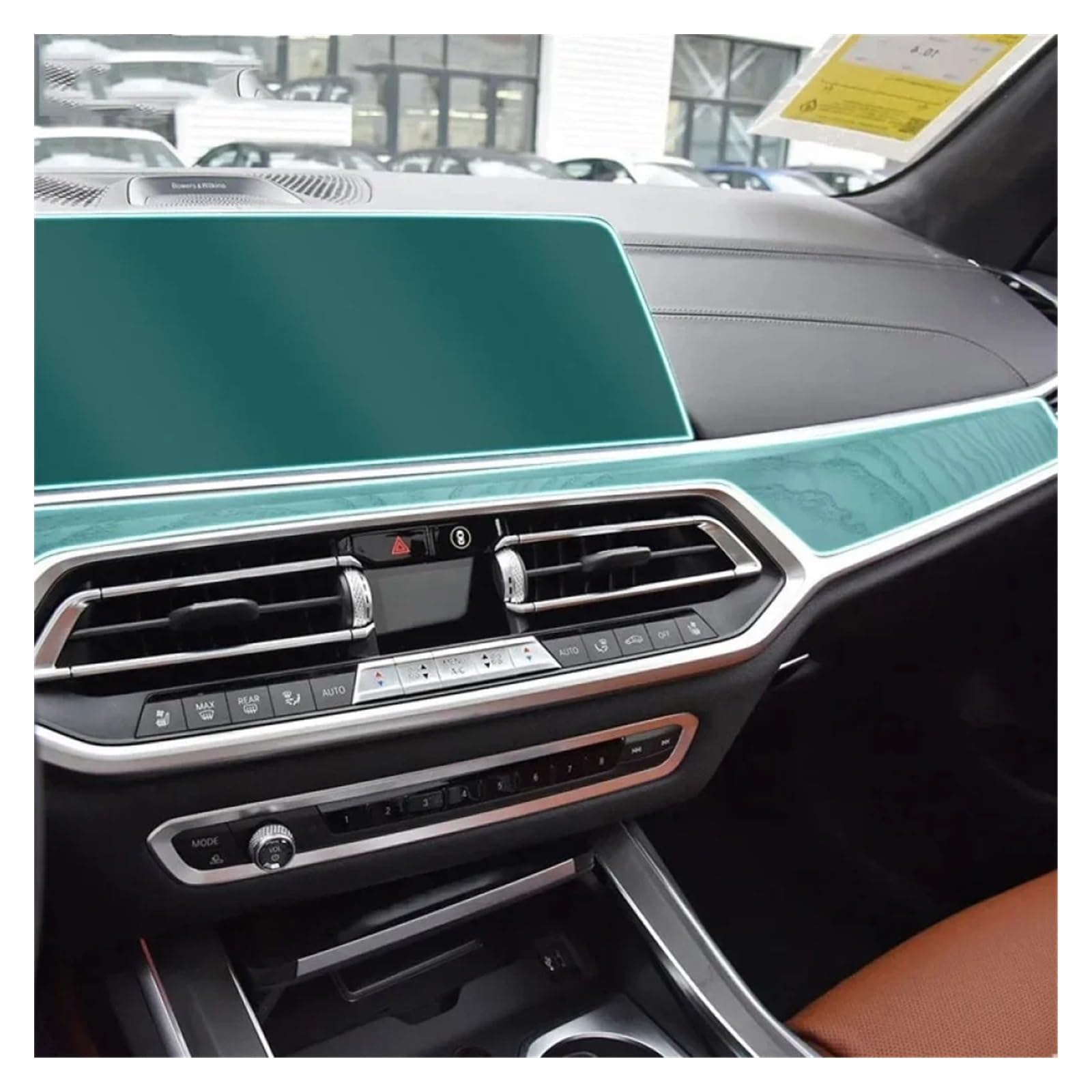 Pellicola Protettiva in TPU Console Centrale Display di Navigazione Schermo del Cambio Adesivo Interni Auto per B&MW X7 G07 2019-2024 Pellicola Display Centrale