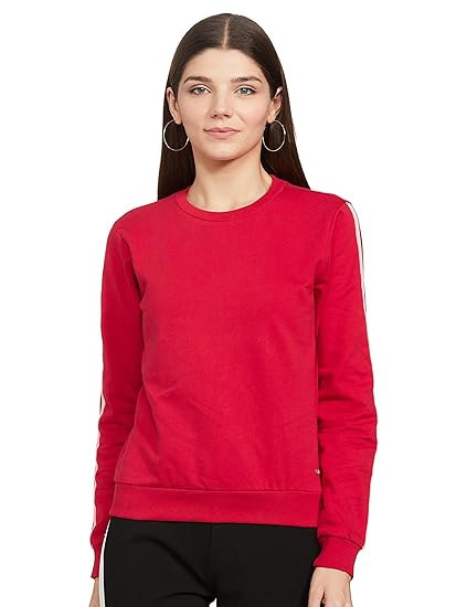Womens polo crew neck sweatshirt Clearance