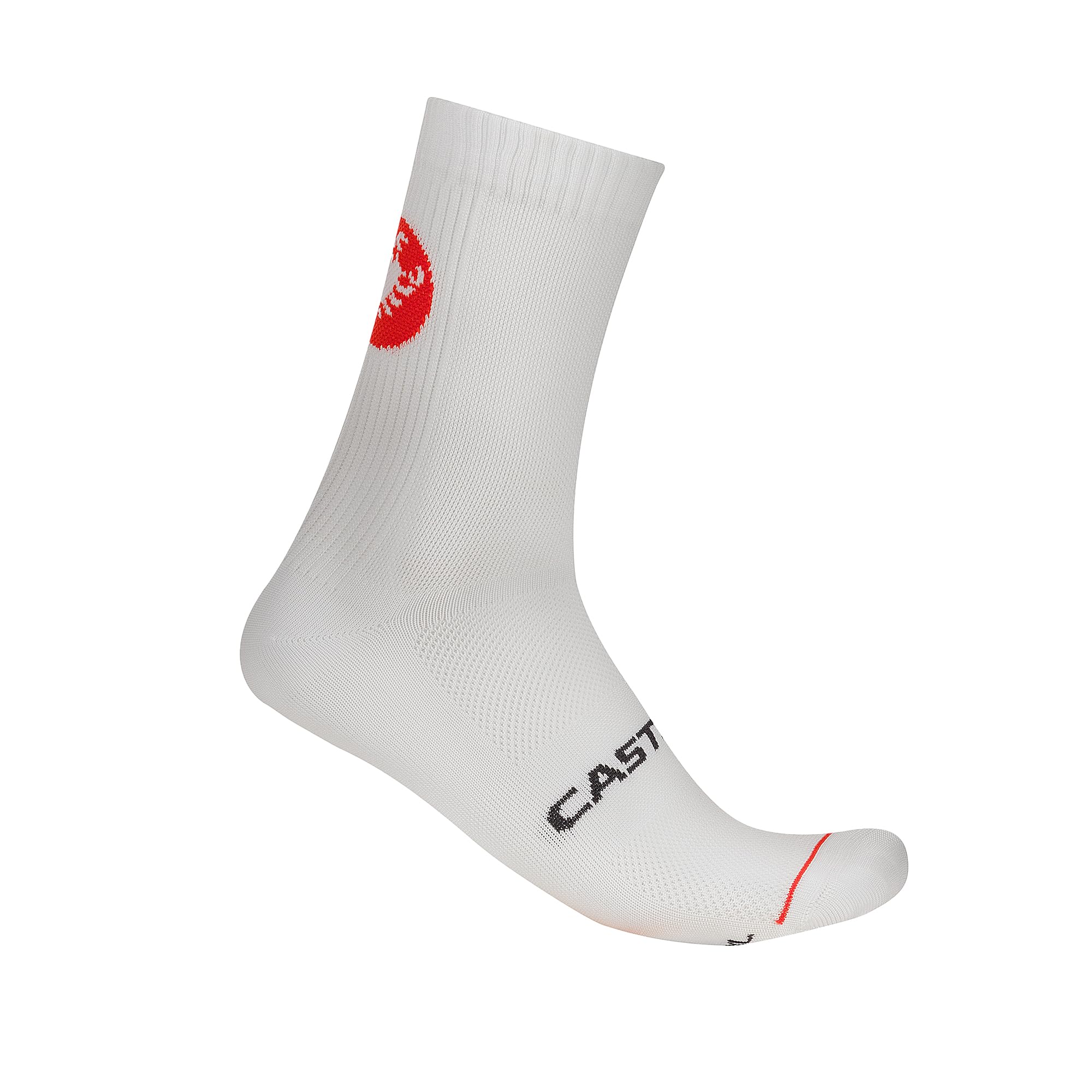 CASTELLI Entrata 12 Sock, Moisture-Resistant Cycling Socks with All-Day Comfort & Midfoot Support for Men & Women