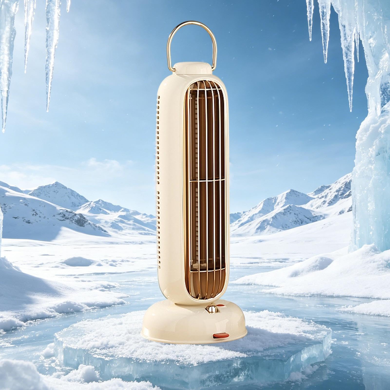 Ventilatore A Piantana Design Senza Pale A 3 Velocità E Bassa Rumorosità | Ventilatore Oscillante Da Per Camera Da , Ufficio, Soggiorno, Dormitorio, Casa, Interno, Scrivania, Sonno