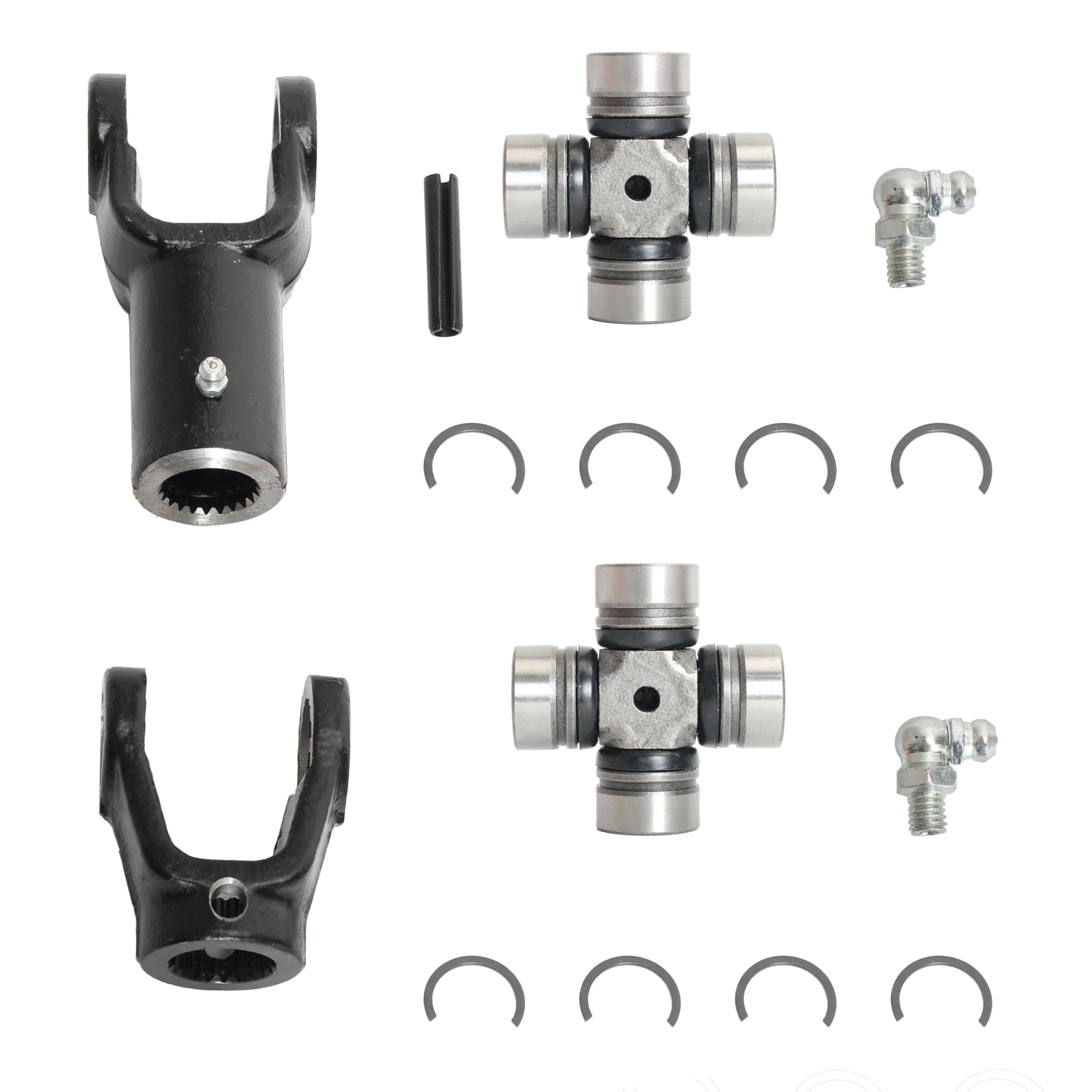 Caltric Front Drive Shaft Yoke & U-Joint Kit - Compatible With Polaris Ranger 500/700/800, Sportsman & More (1998-2010) - View #14