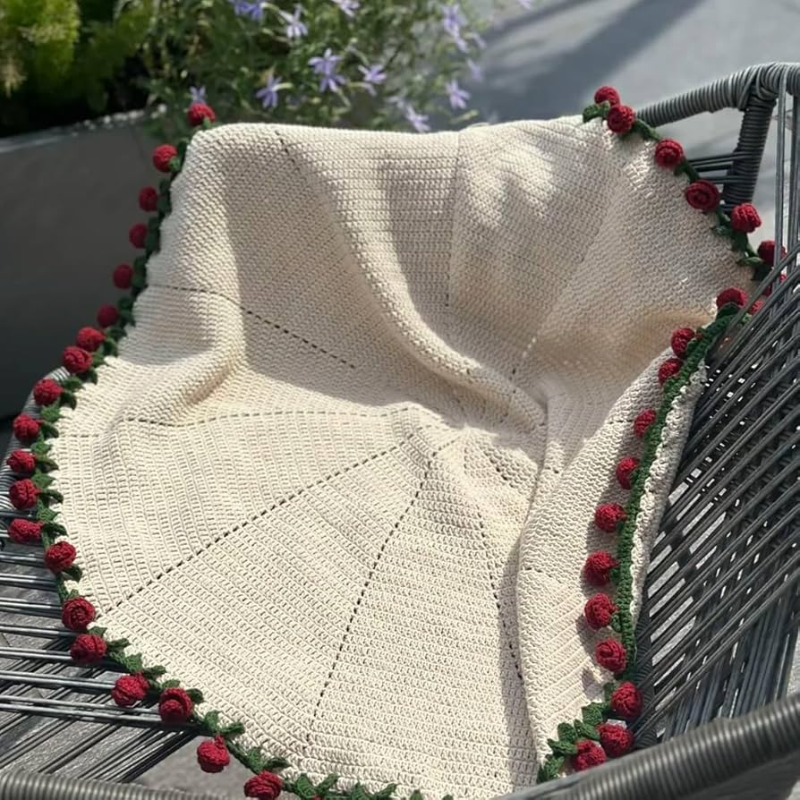 Amazon|ZANWANXIN ブーケブランケット かぎ針編み、かぎ針編み Amazon|ZANWANXIN ブーケブランケット かぎ針編み、かぎ針編み