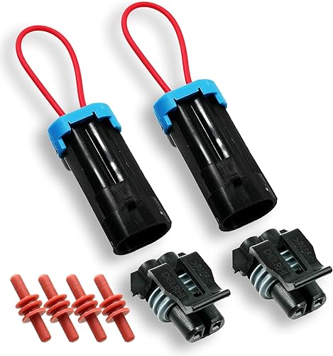 2 piezas de bypass de cinturón de seguridad para Polaris RZR RS1 Ranger 570-1000 XP Can Am Defender Commander 1000 Maveric - Versión impermeable