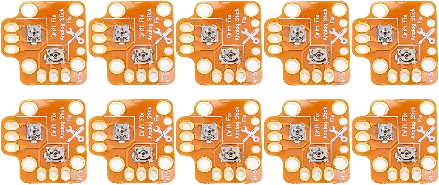 10pcs Joystick Drift Fix Repair Kit for Controller, 3D Analog Joystick Circuit Board Thumbsticks Drift Fix Mod for for, for Series S/X Controller - Image 7