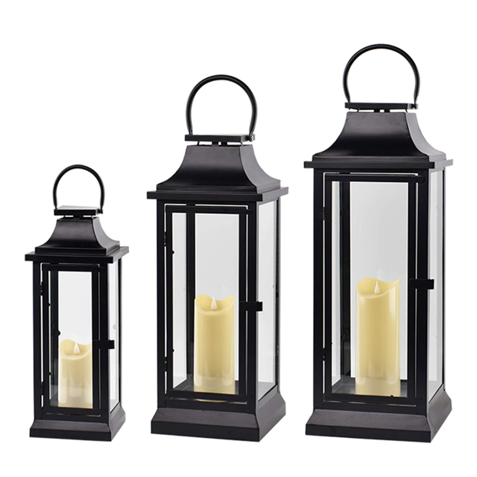 6 Pezzi Di Candele In Metallo Nero Portacandele Per Candele Candele Per