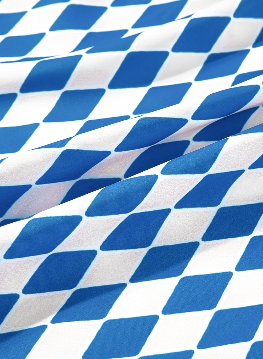 Dokotoo Wedding Guest Dresses for Women 2025 Long Lantern Sleeve Maxi Dress V Neck Ruffle A Line Boho Dress Flowy Casual Beach Dresses Medium Blue - Image 5