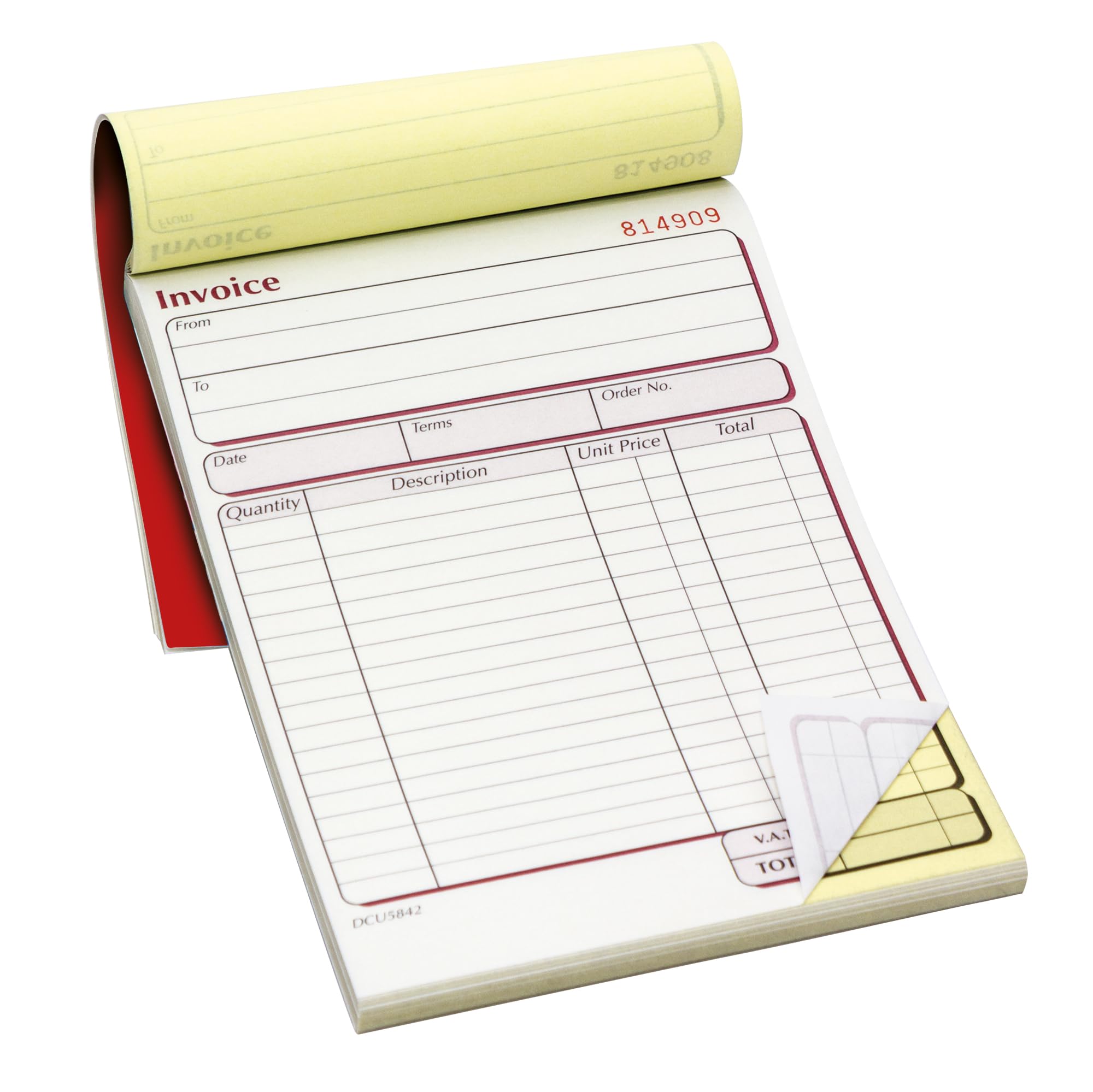 Pukka Pad, NCR Duplicate Invoice Book 137 x 203mm