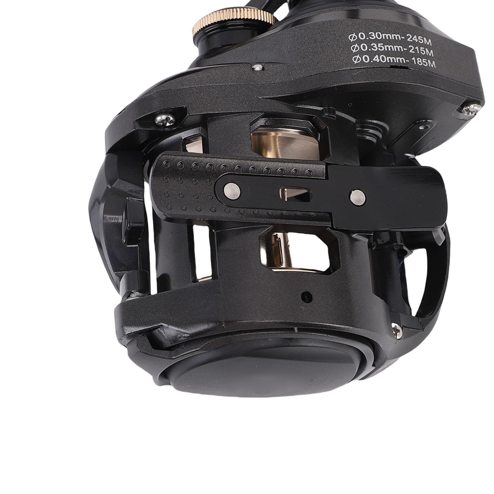 Socobeta Moulinet de Pêche Baitcasting en Alliage D'aluminium, Frein Magnétique avancé pour Les Aventures de Pêche, 1 unité