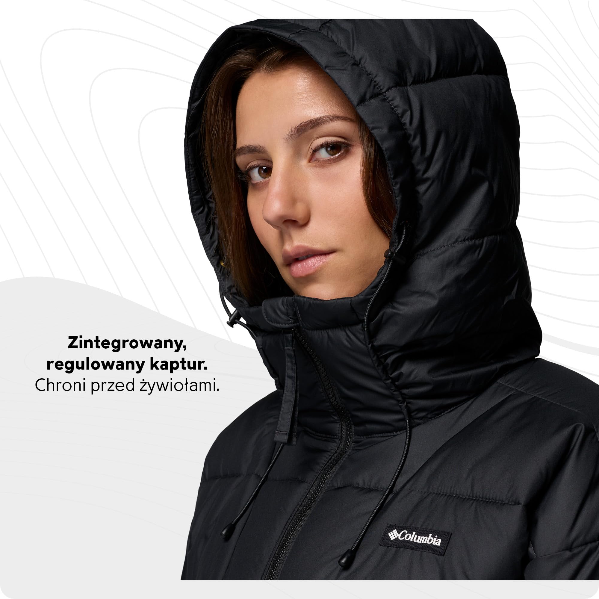 Columbia Damska kurtka puchowa z kapturem Pike Lake™ III (1 szt.)