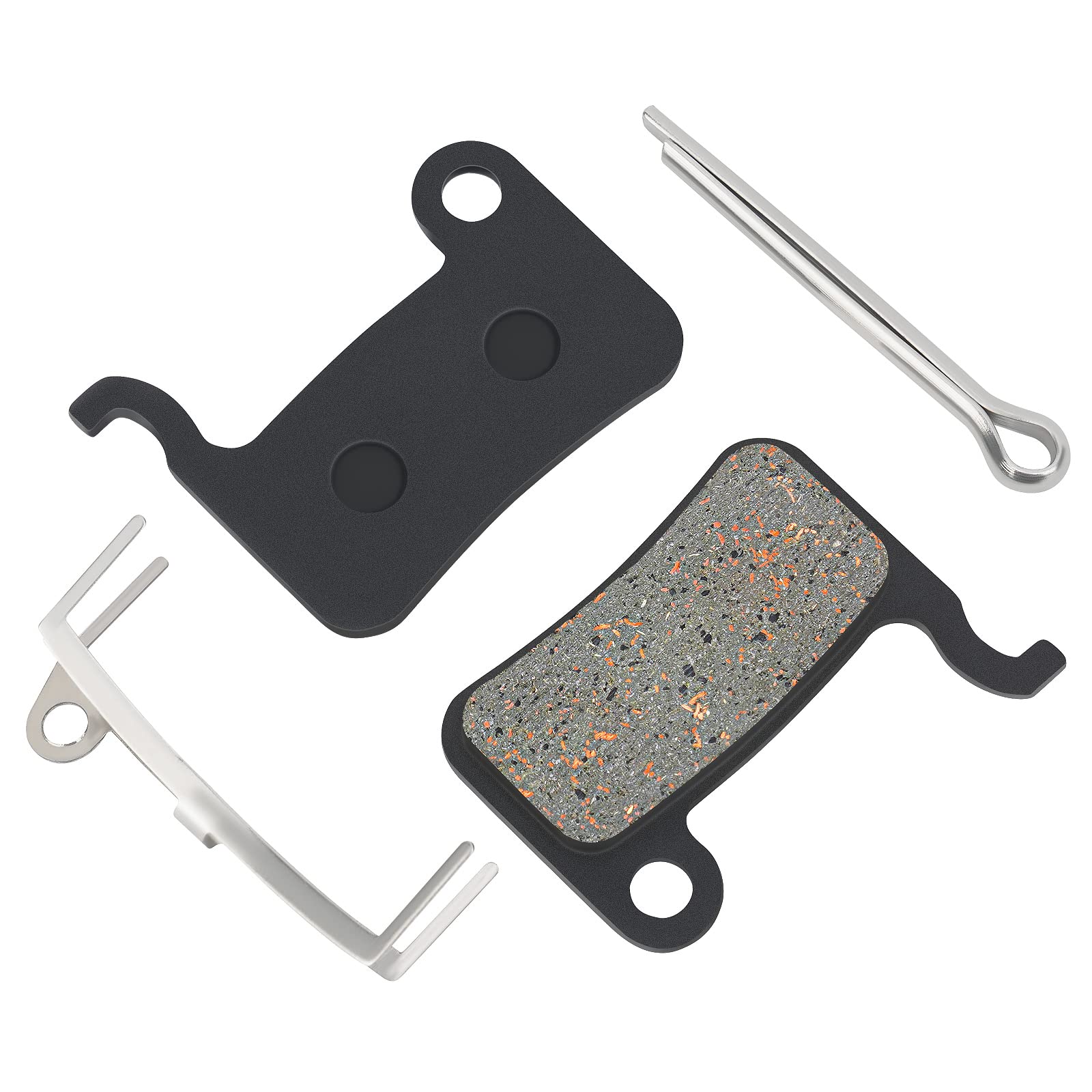 4 Coppie Pastiglie Freno Bici In Resina - Compatibili Con Shimano Deore, XT, XTR E Altri Modelli - Foto 4
