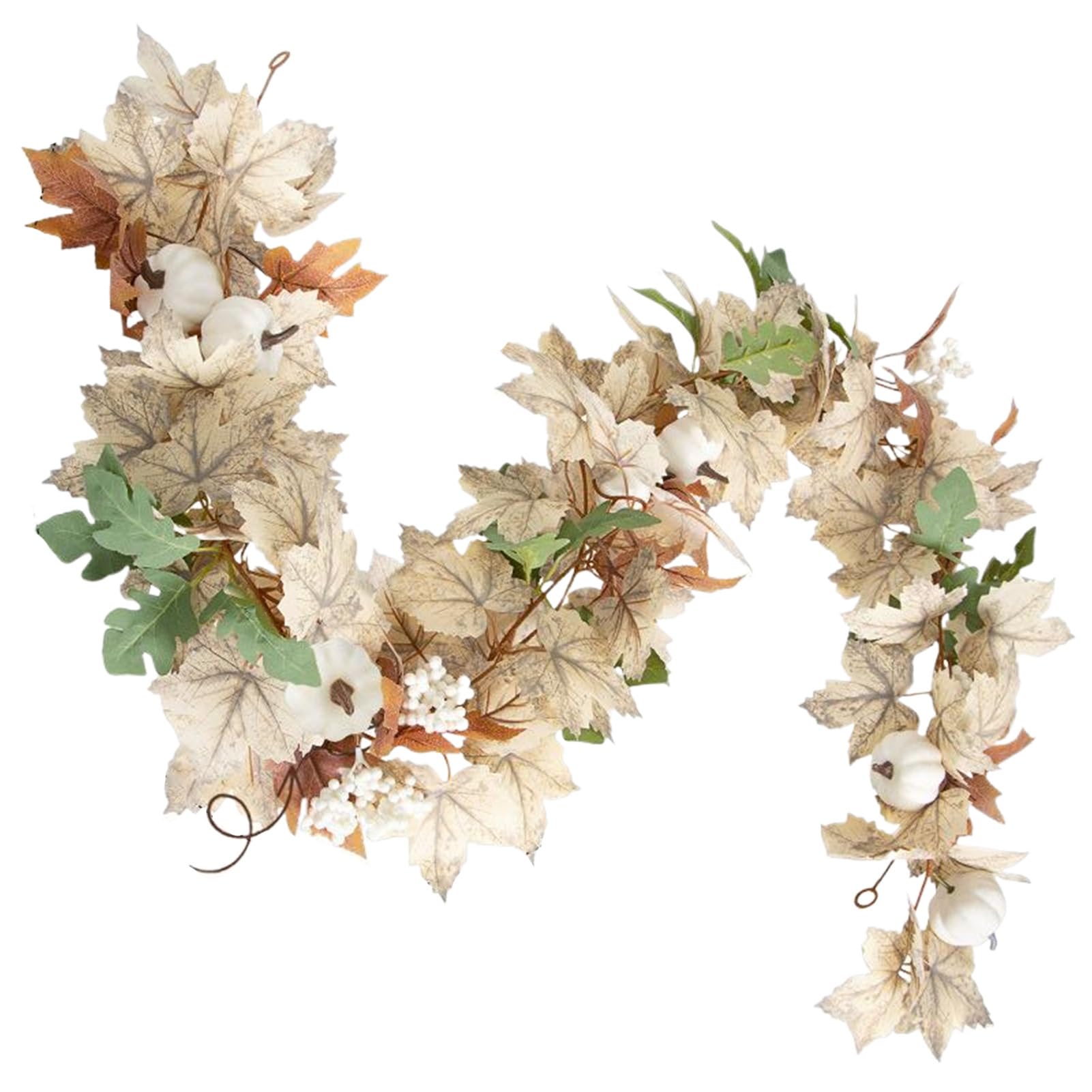 AMSLSIU Decorative Garland And Wreath Bundle Both Indoor And Outdoor Spaces Indoor Or Outdoor Christmas Decoration Rattan Wreath
