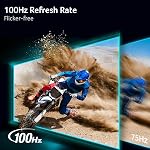 AOPEN by Acer 24SA2Y H1bi 23.8" Full HD 1920 x 1080 Zero-Frame IPS Gaming Office Monitor | Ultra-Thin Stylish Design | Up to 100Hz | 4ms Response Time | Tilt | HDMI & VGA Ports