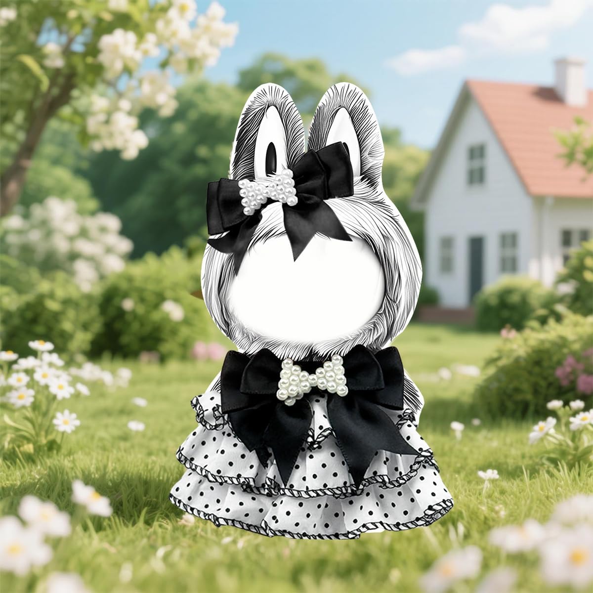 6.7 inch / 17 cm Doll Clothes Set, for 6.7 inch / 17 cm Doll High Luxury Clothes Set, 6.7 inch / 17 cm Doll Clothes + Hat Chic Luxury Accessories (Style A)