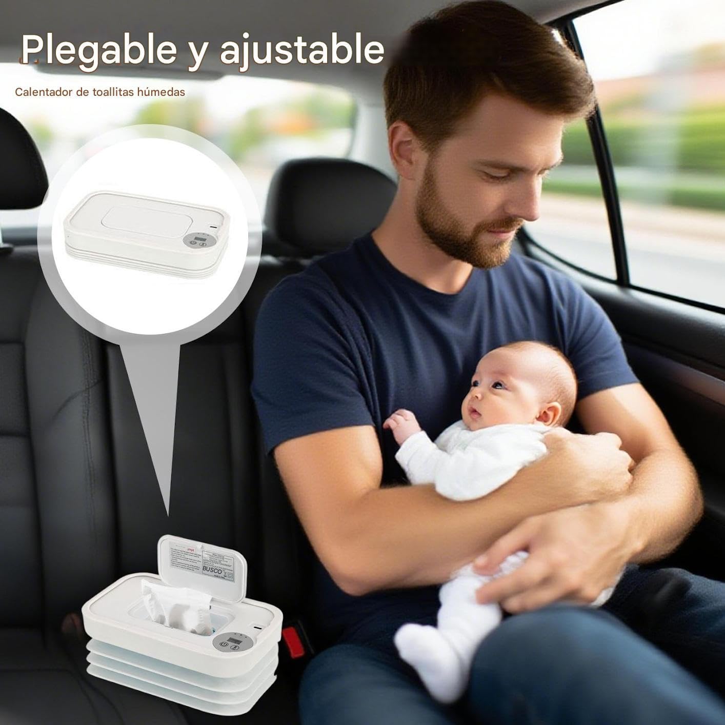 Scalda Salviette Neonato Riscaldamento Rapido Ricarica USB Prodotto E Per | Scalda Salviette Portatile Con Dispenser Cordless Articoli Per , Viaggi Di Lavoro, Campeggio, Viaggi In Auto