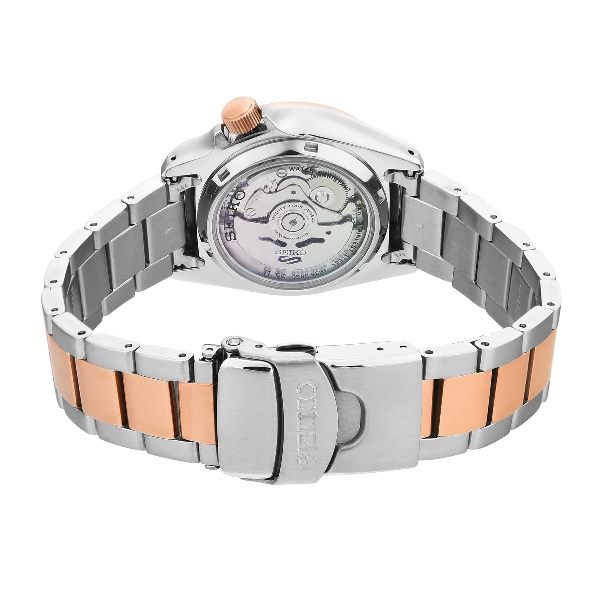 Seiko 5 Sport SRPE58K1 Automatikuhr, Silber, Armband