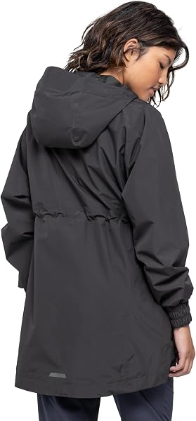 Schöffel Damen Parka Style Bohorok WMS, wasserdichter Regenparka aus recyceltem Material, atmungsaktive Allwetterjacke mit Oversize-Passform - 5