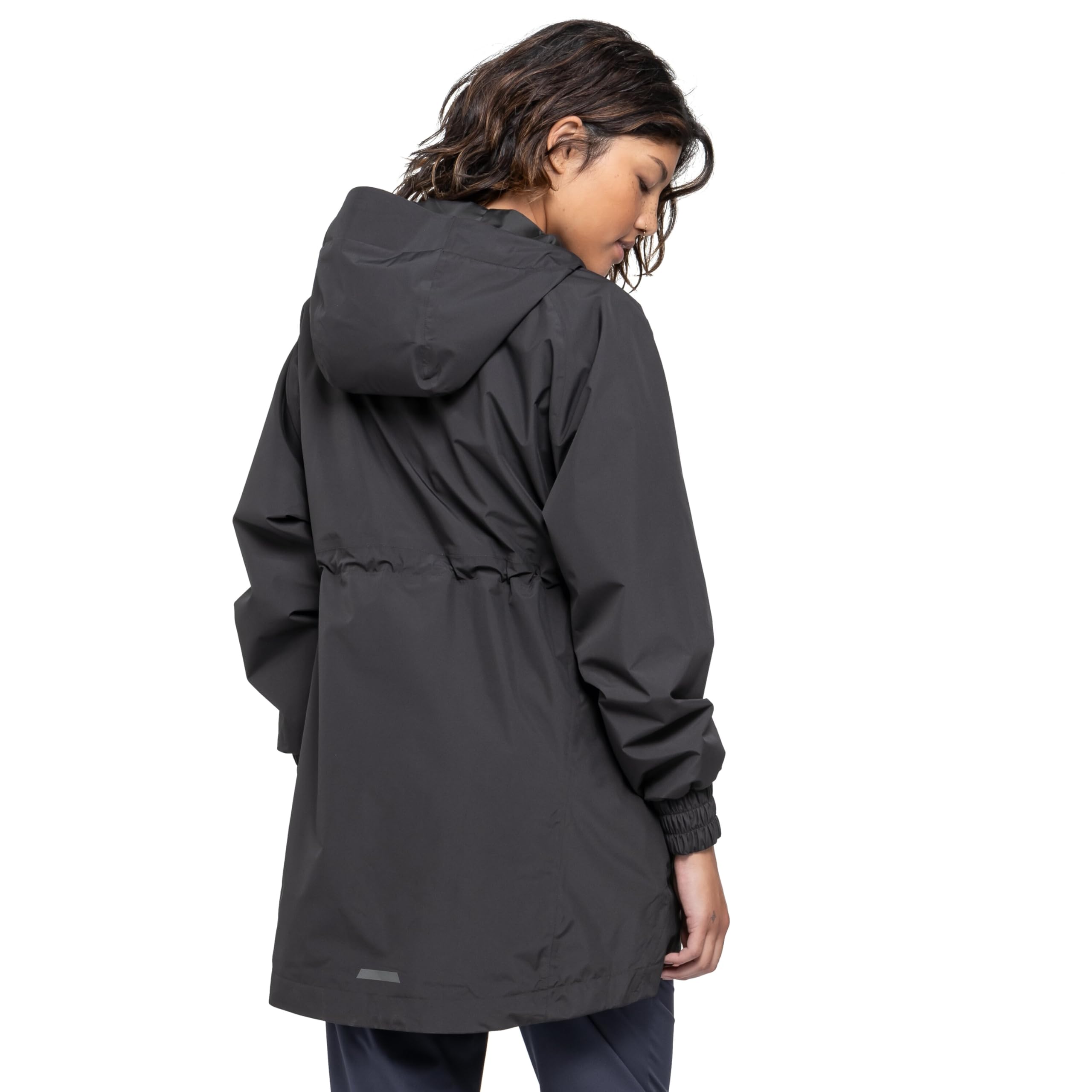 Schöffel Damen Parka Style Bohorok WMS, wasserdichter Regenparka aus recyceltem Material, atmungsaktive Allwetterjacke mit Oversize-Passform - 5