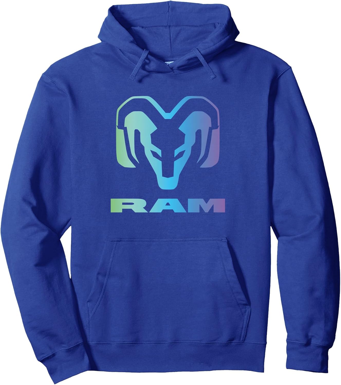 Ram Gradient Logo Officially Licensed Pullover Hoodie