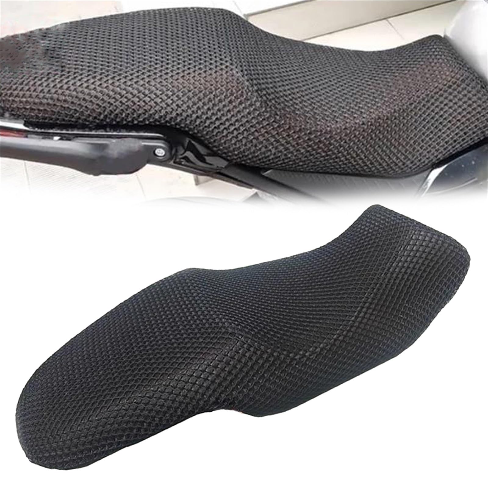 Housse de coussin de siège de moto pour Voge 500AC en filet 3D