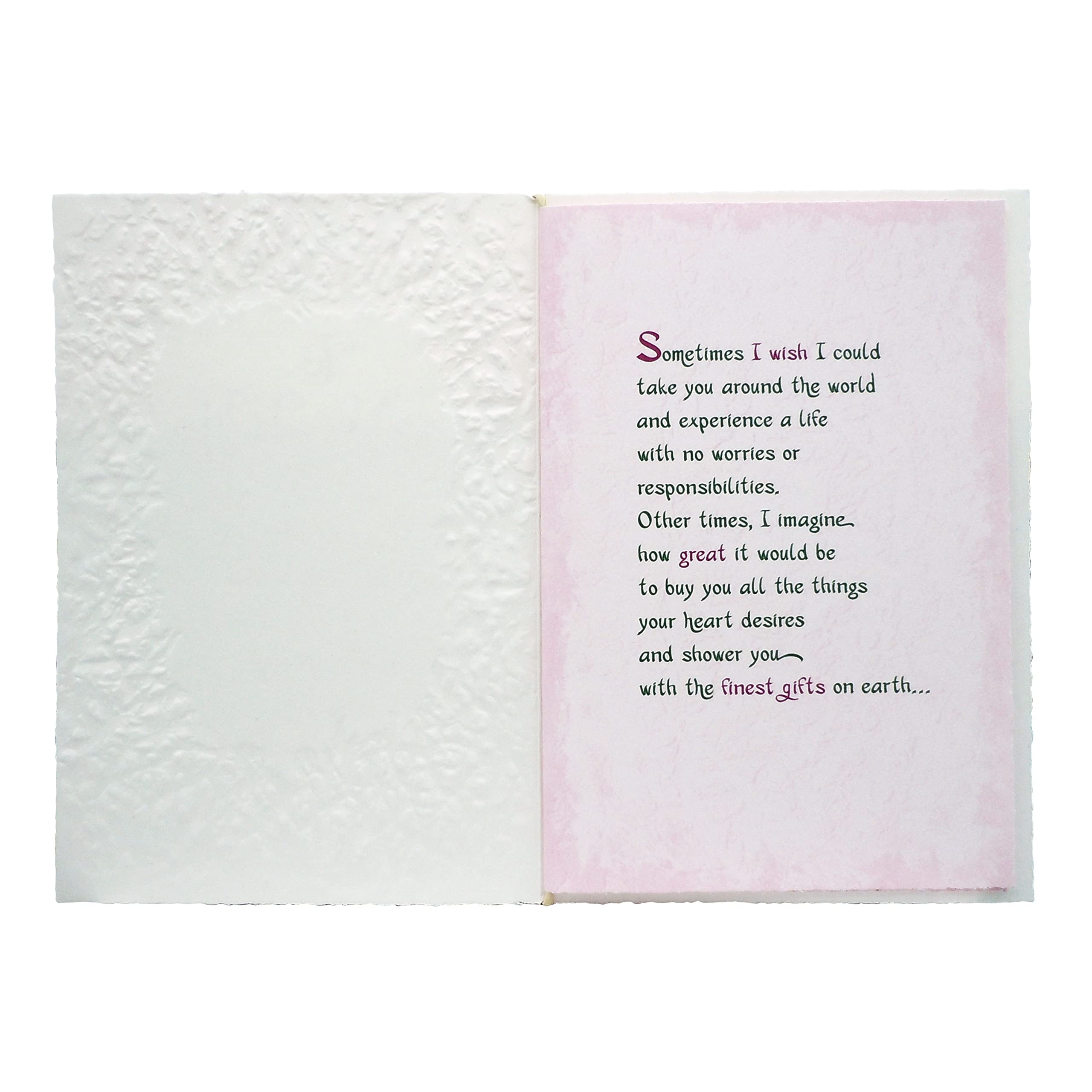 Heartfelt Birthday Card Or Anniversary Card For Wife, Husband, Partner...