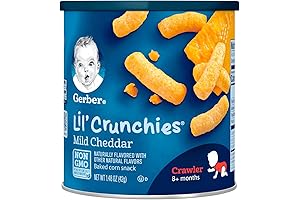 Gerber Lil Crunchies™: Perfect Finger Food Nibbles for Toddlers