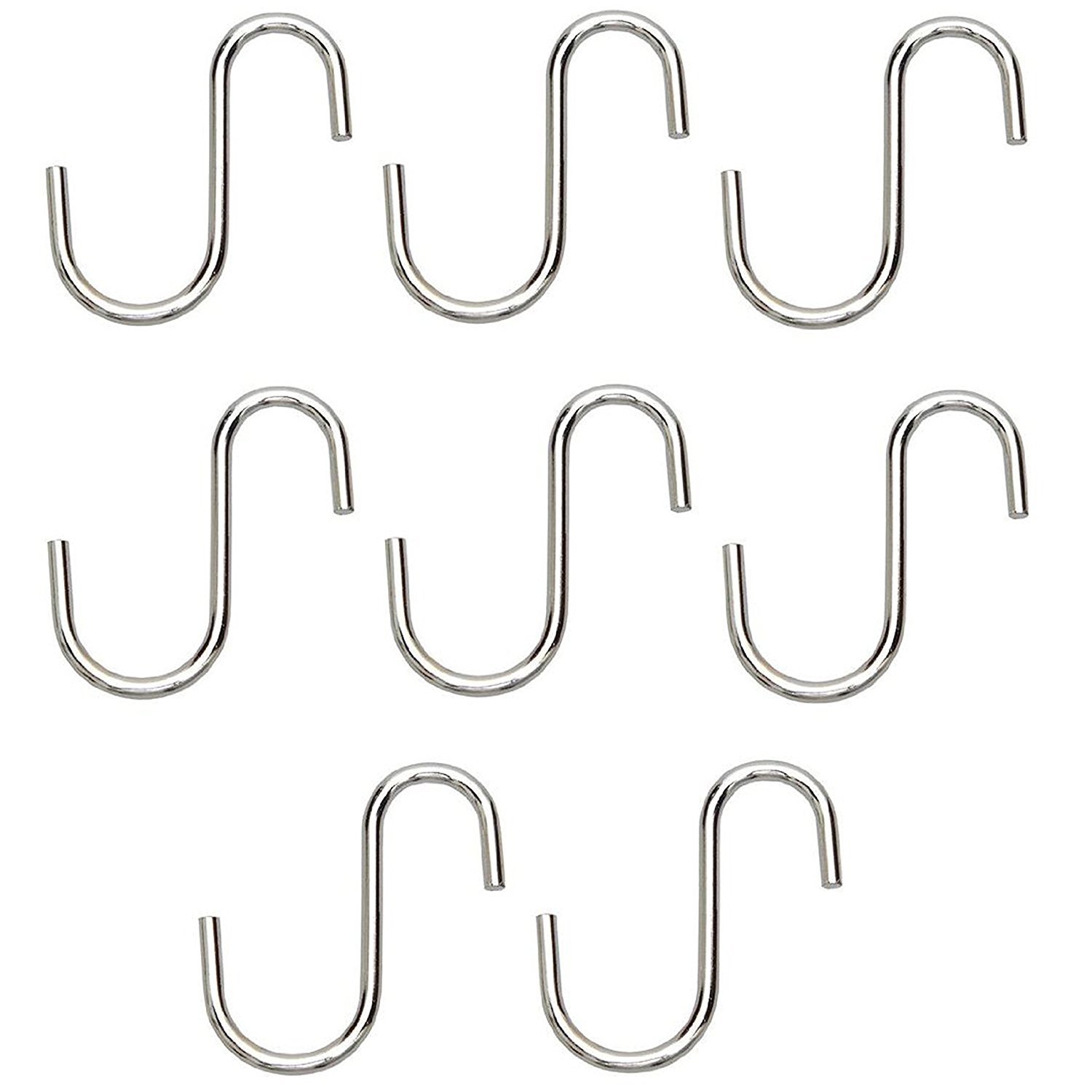 Pure Source India Stainless Steel S Hook, 2 Pieces, Silver — Amazon image 2