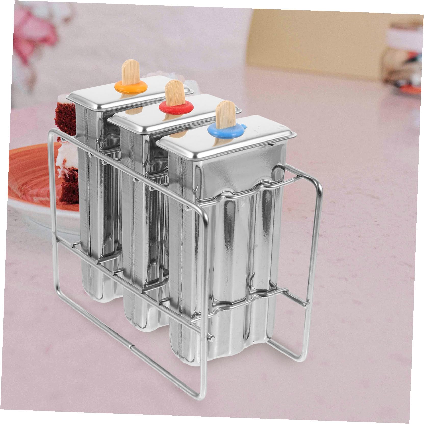 Gadpiparty Stampo Uniche Acciaio Fai e Inox da Te per Ghiaccioli in Resistente Facile da Sformare Creazioni in Cucina e Divertimento DIY
