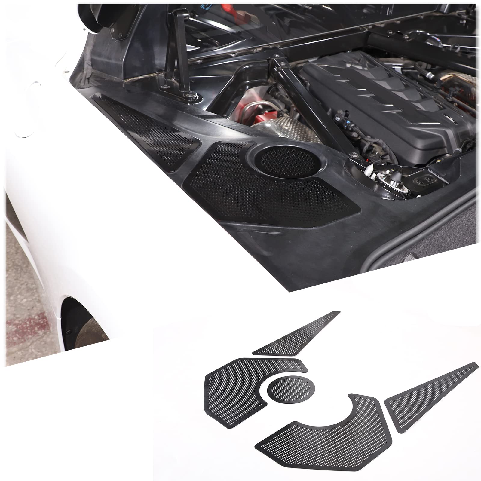 2024年式コルベットC8 V型エンジン用カバー