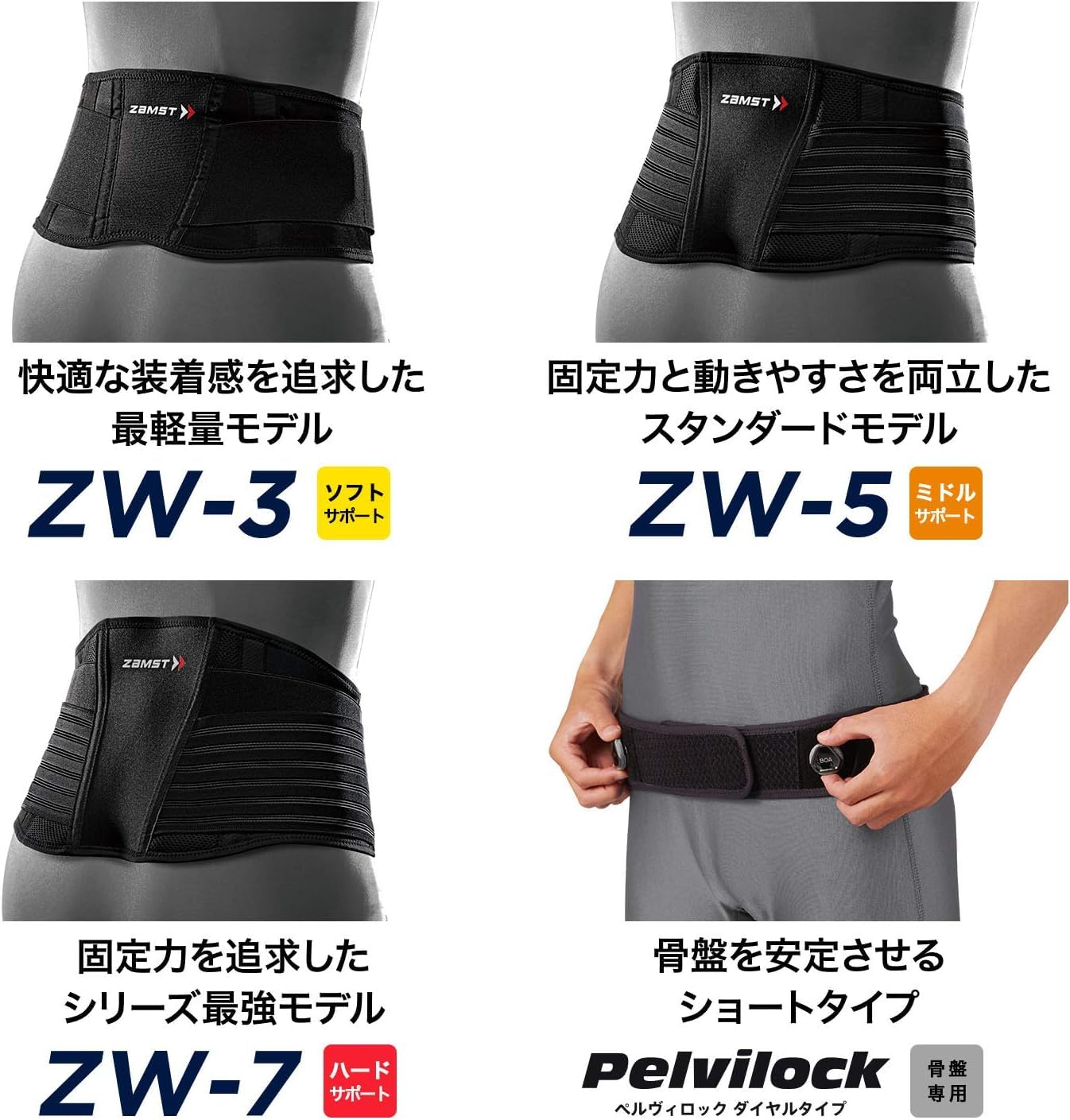 Amazon | [ザム スト] 【バレーボール西田有志選手 愛用ブランド】 腰