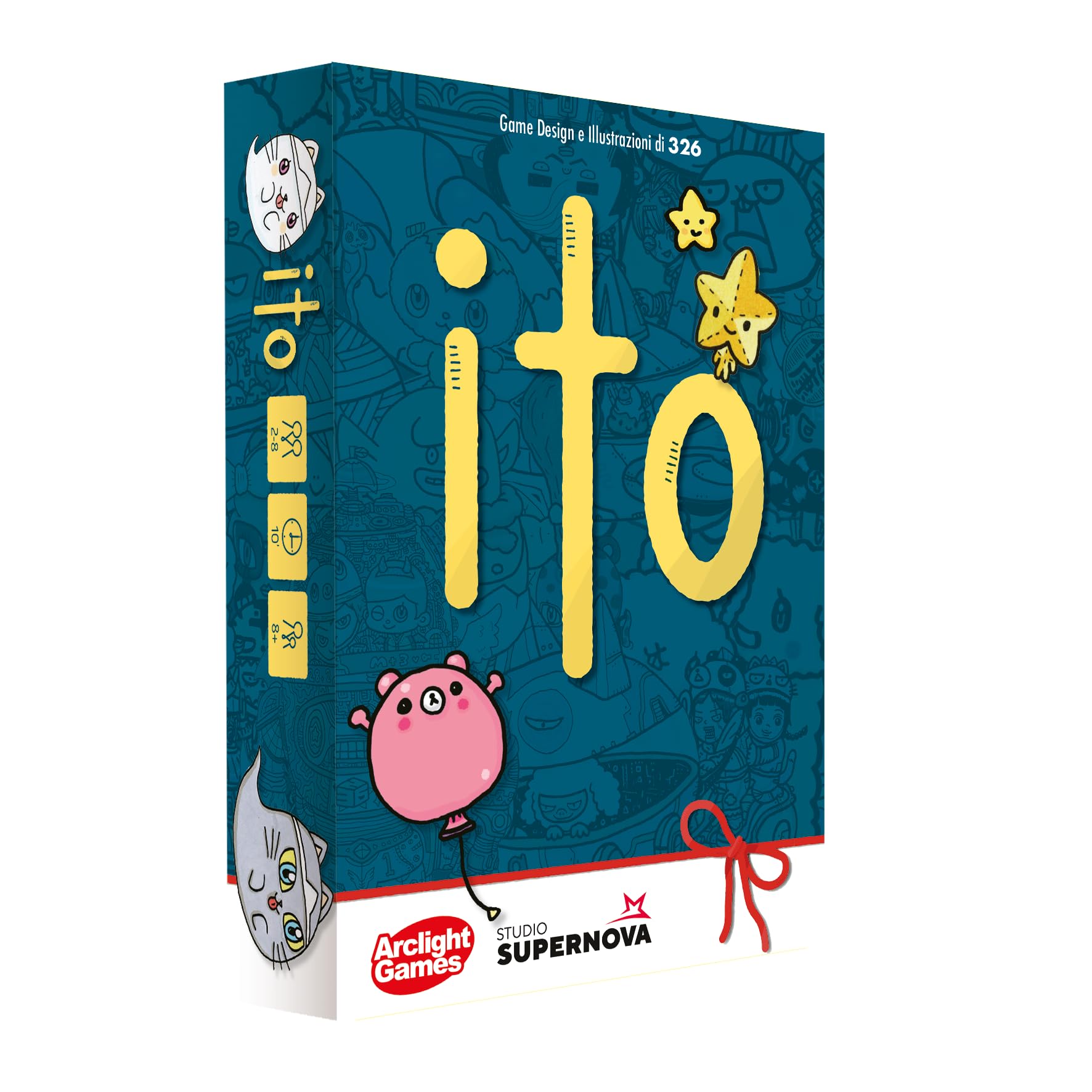 studio supernova - Ito - Card Game, Cooperative Party Game of Discussions and Opinions, 2-10 Players, 8+, Italian Edition