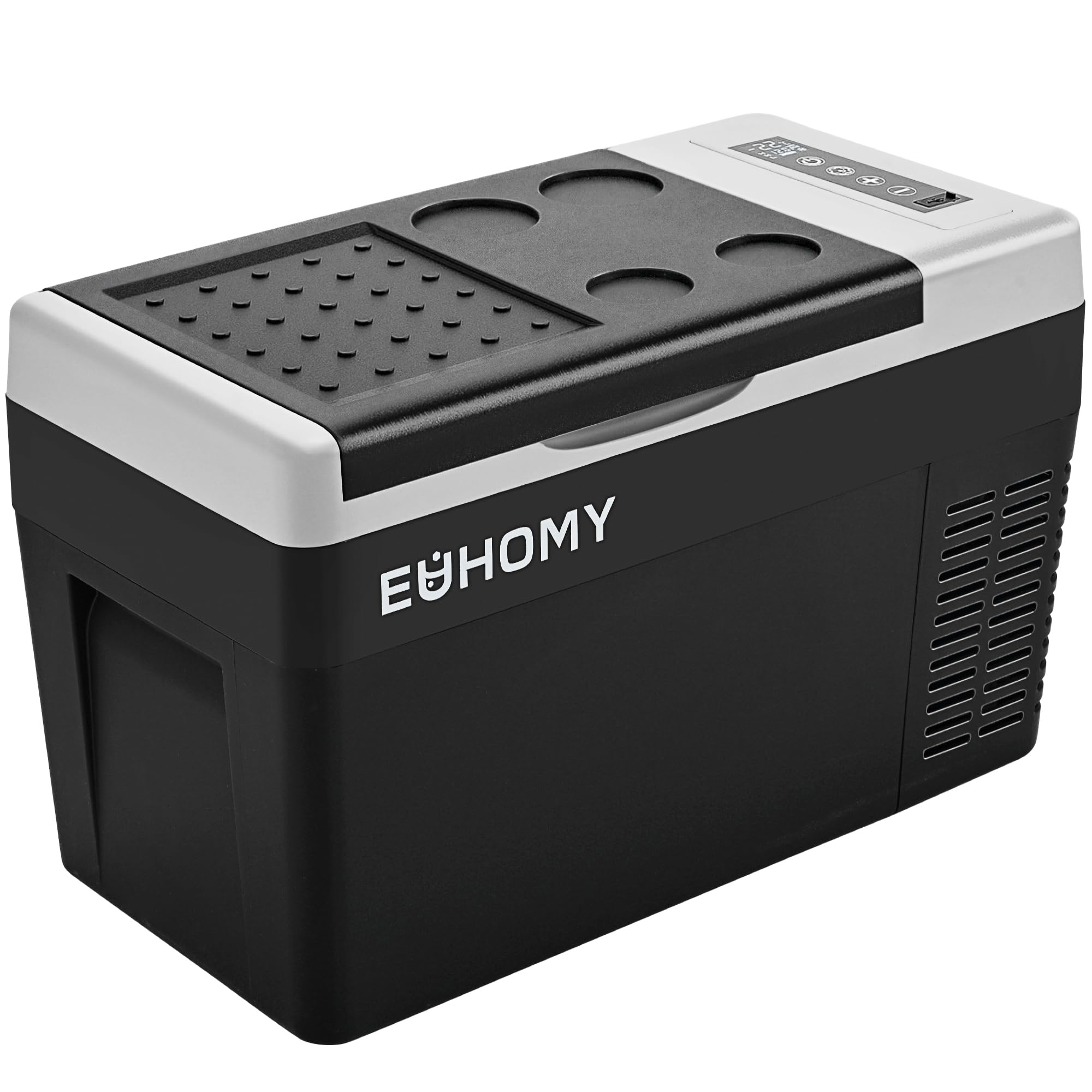 Amazon.co.jp: EUHOMY 車載冷蔵庫 ポータブル冷蔵庫 小型 【-20