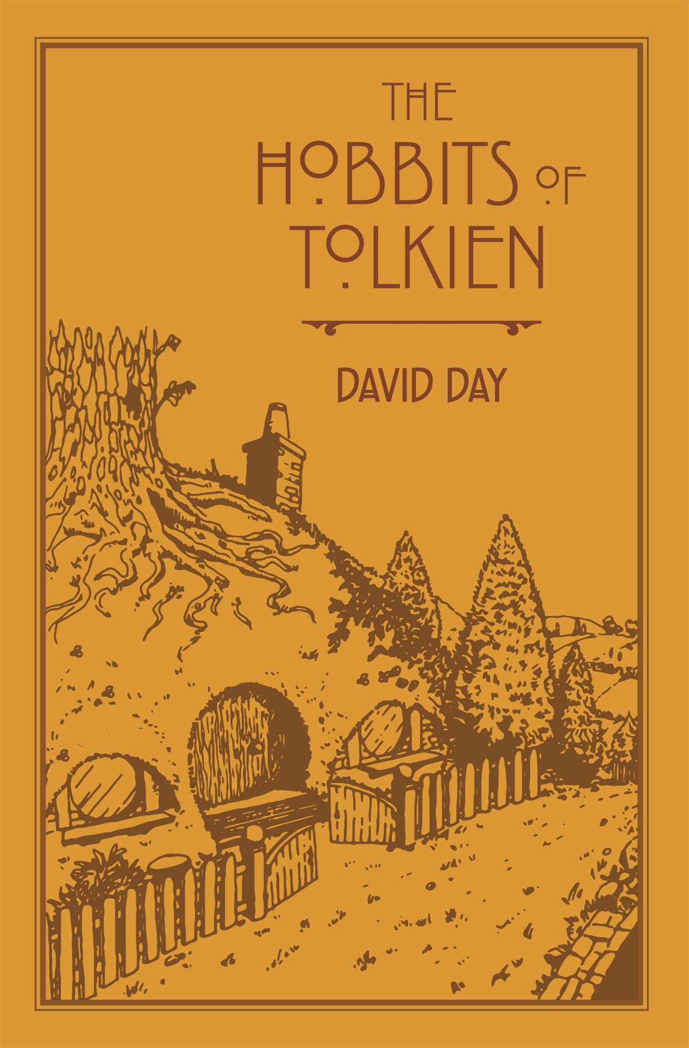 The Hobbits of Tolkien by David Day (Paperback Book)