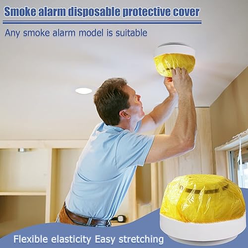 Miniatura 2 de Cubierta para detector de humo, cubierta de pintura de polvo para alarma de humo, cubierta de alarma de incendios, cubierta de plástico grueso