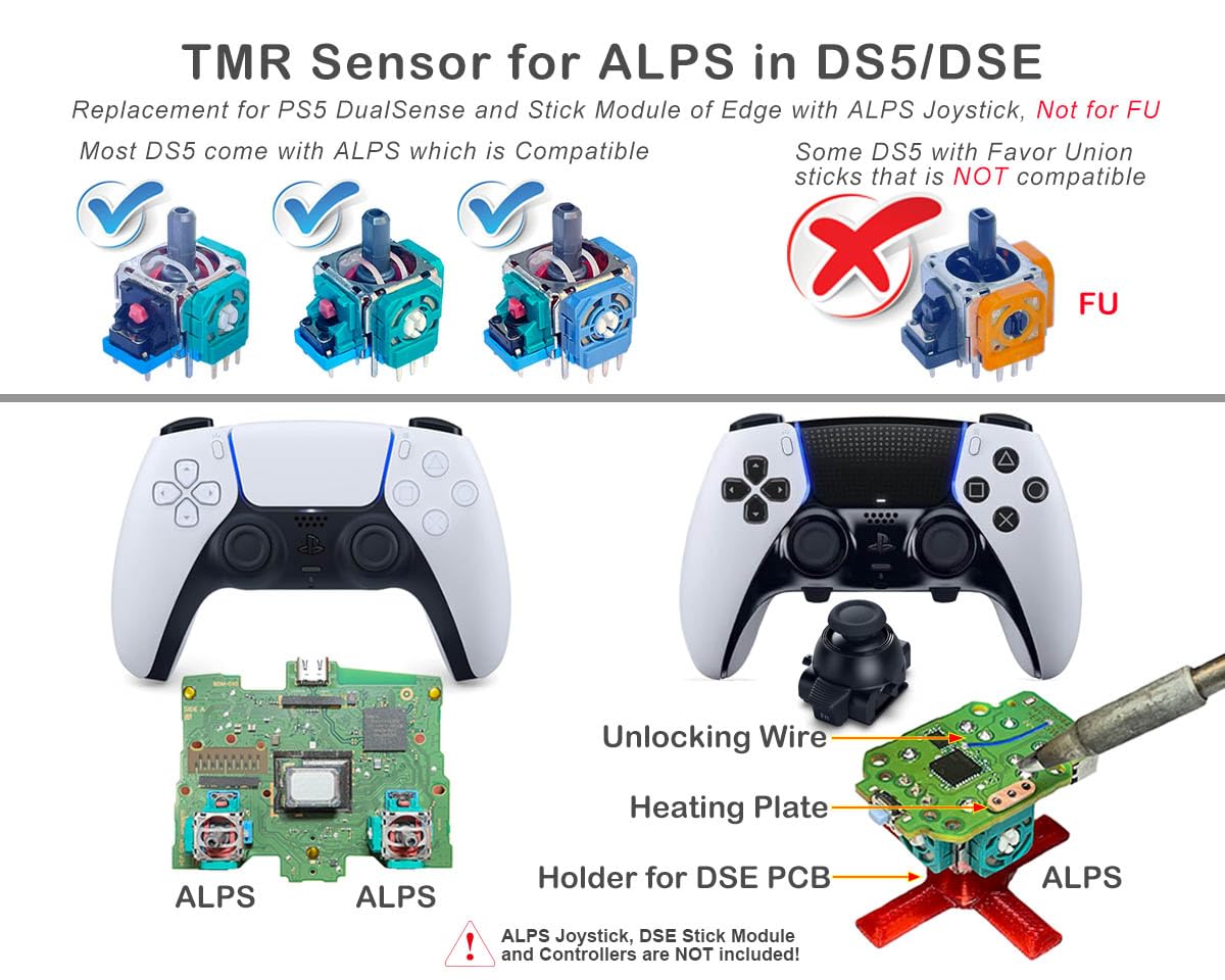 Amazon.co.jp: ElecGear 8個 TMRセンサー交換用のALPS