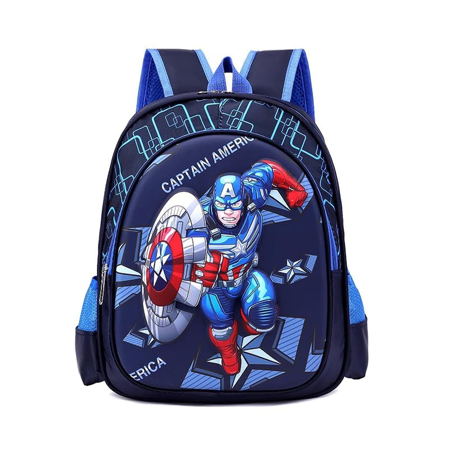 OUYooAdorable Cartoon Backpack, Elementary School Bags - Large Capacity, Spacious, Durable, and Fun Perfect for Kids Ages 3-8 (C)