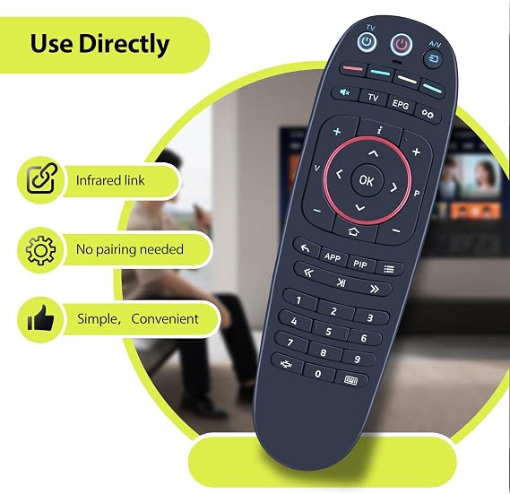 Replacement Remote Control for INFOMIR TV Set Top Box MAG254 MAG256