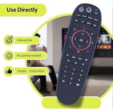 Replacement Remote Control for INFOMIR TV Set Top Box MAG254 MAG256