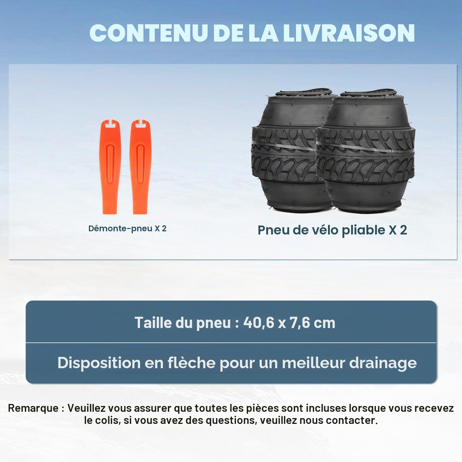 Pneu ZUKKA 16x3,0 pour vélo électrique et Fat Bike, 16 Pouces, 80-305, pour vélo électrique, Scooter électrique