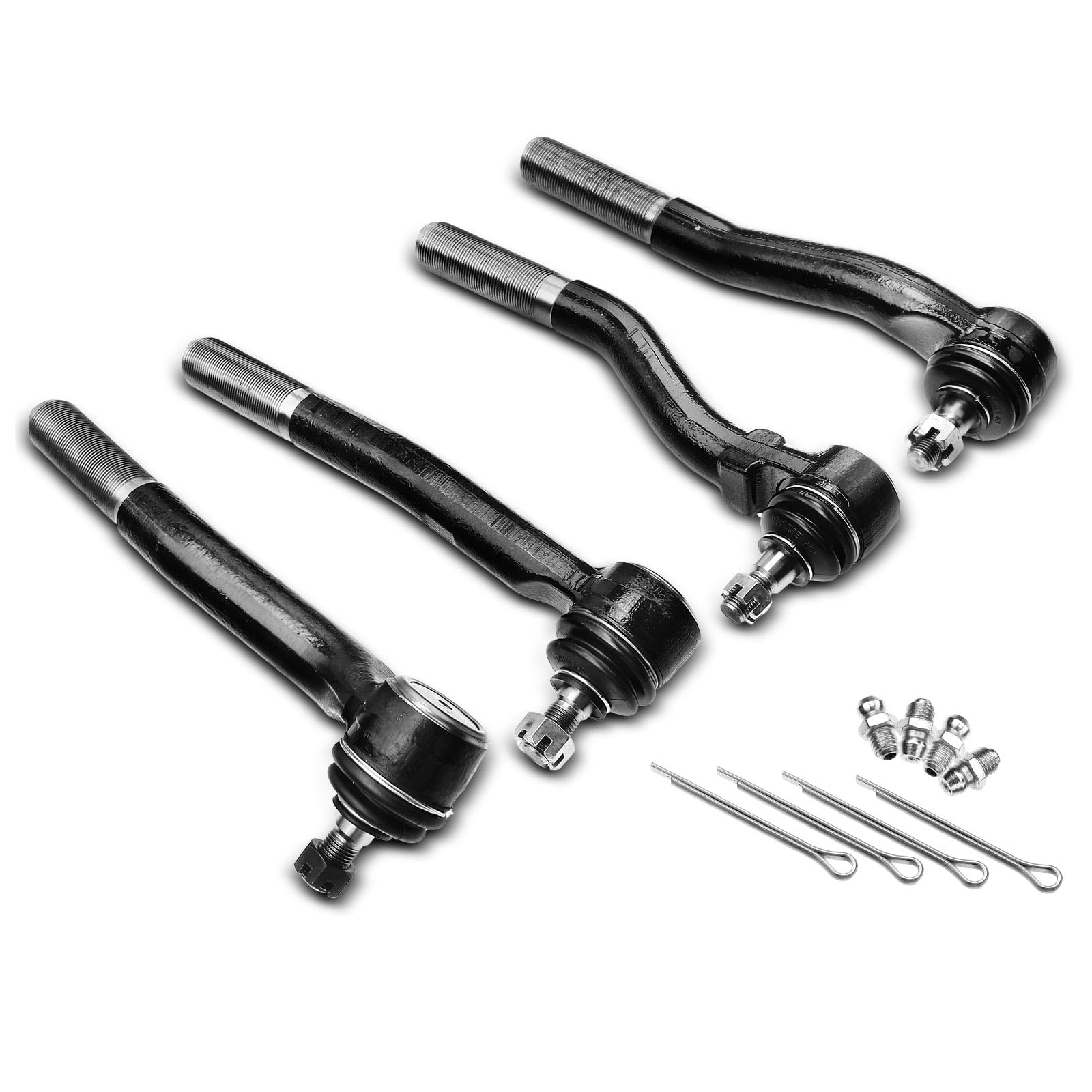 Frankberg 4x Spurstangenkopf Vorderachse Oben Unten Links Rechts Kompatibel mit Grand Cherokee II WG WJ 2.7L-4.7L 1999-2005 Replace# 52088461
