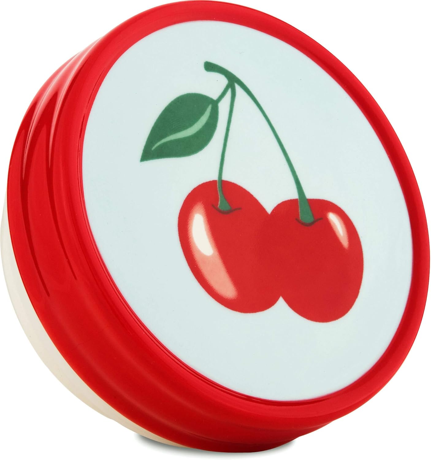 Pavilion Gift Company You and Me by Jessie Steele Ceramic Cookie Jar, 9-Inch, Kitchen Cherries
