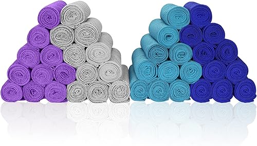 Paquete de 40 toallas de enfriamiento de 40 x 12 pulgadas, toallas frescas a granel de 5.64 ozm, suaves, transpirables, superabsorbentes, toalla de