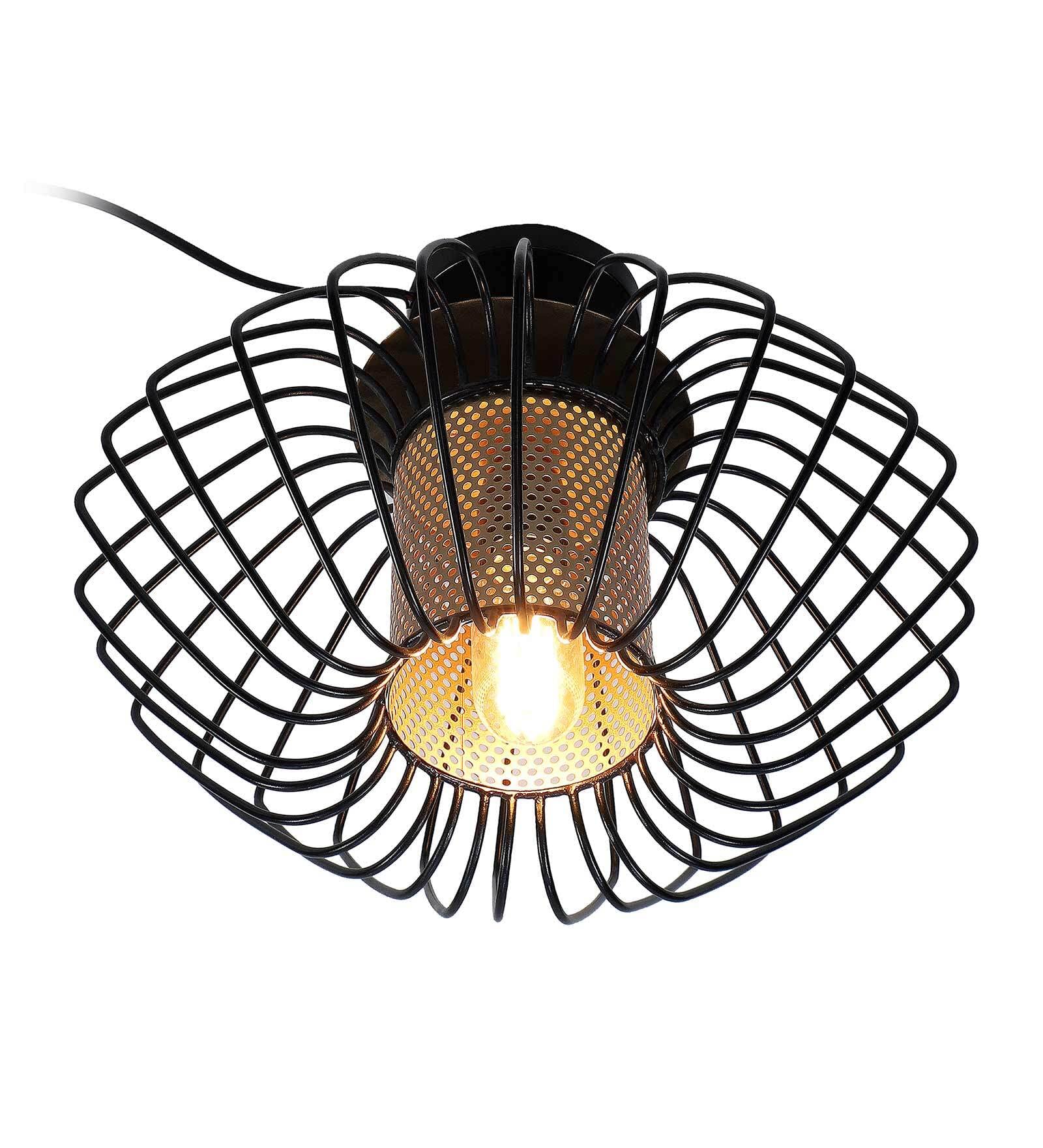 Dorian Ceiling Flush Mount Modern Wall Lamp for Home | Designer Lamp | Decorative Wall lamp for Living Room | Bedroom Light | Indoor Light/Outdoor Light | Balcony Corridor Light