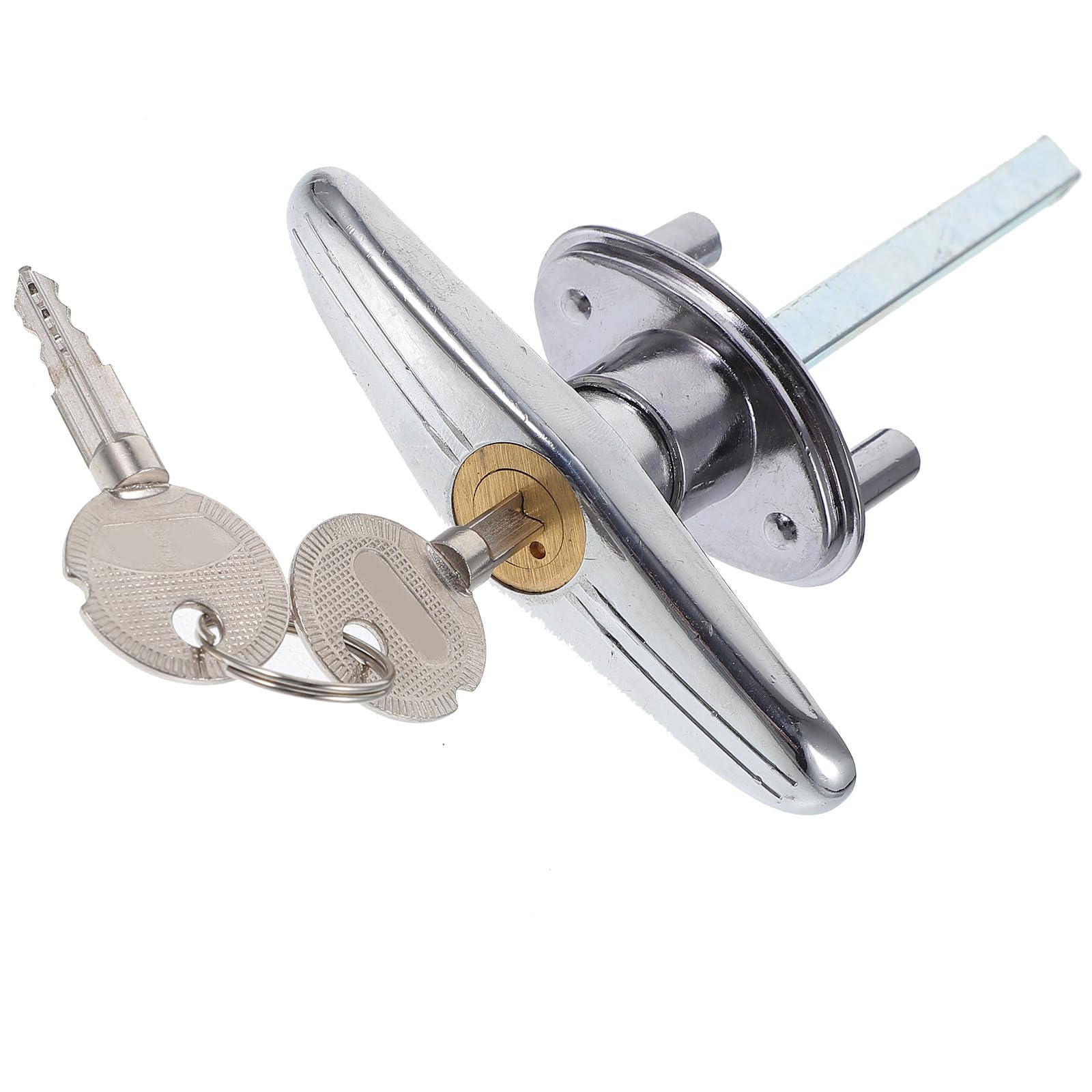 Kit cerradura para puerta de garaje con manija en T y liberación de emergencia si falla la luz