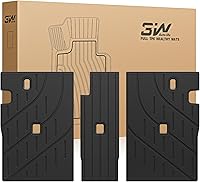 Vista 31 de 3W BMW Serie 5 G30 Alfombrilla de Maletero Apta para 2017-2023 Todo Clima TPE Alfombrillas de Maletero Ajuste Personalizado para BMW Serie 5 520i