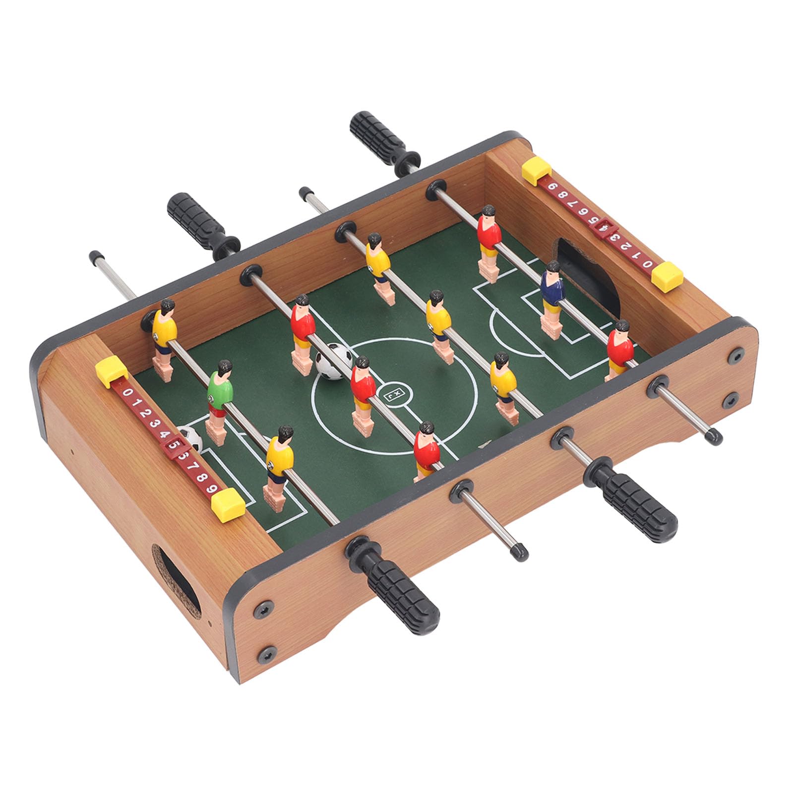 Denash Foosball Table for Home,Soccer Game Set with 2 Balls,Portable Mini Interactive 4 Rows Table Football for Adults Kids Family Game, Denashqc7x59t2ok